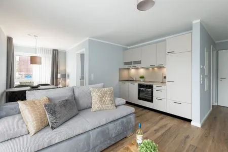 Wohnzimmer Sturmfrei Ferienwohnung "Suite 7"