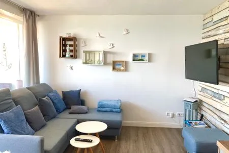 Wohnzimmer Ferienpark Sierksdorf App.302