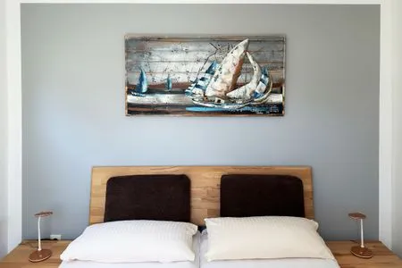 Schlafzimmer Haus *Üüs Aran* Ferienwohnung *Üüs Aran 2*