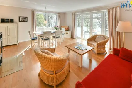 Wohnzimmer Haus am Hövt Ferienwohnung 9