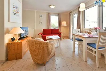 Wohnzimmer Haus am Hövt Ferienwohnung 13