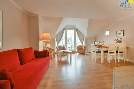 Wohnzimmer Haus am Hövt Ferienwohnung 15