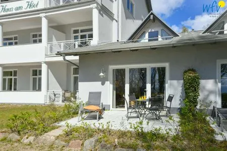 Terrasse Haus am Hövt Ferienwohnung 98