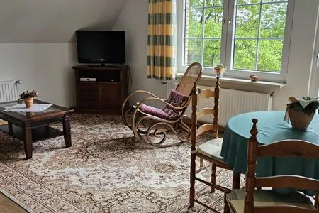 Wohnzimmer Fewo Esche 2