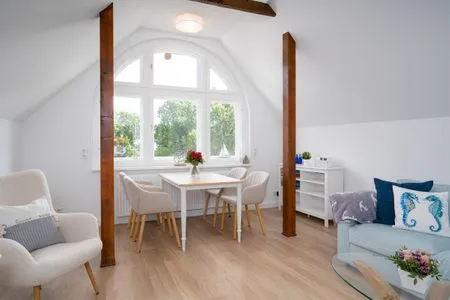 Wohnzimmer (KUR18) Ferienwohnung Baltic Deck