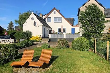 Hauptansicht Ferienhaus Friedas Fischerhuus