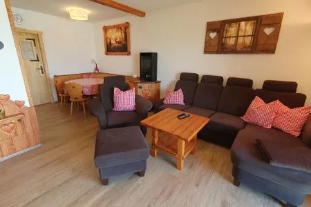 Wohnzimmer Feriendorf Hochbergle Haus 36