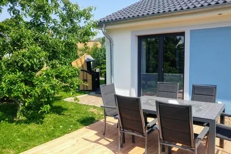 Terrasse Ferienhaus Landgang