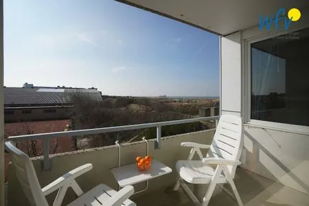Balkon Ferienhaus Seeblick Ferienwohnung 7