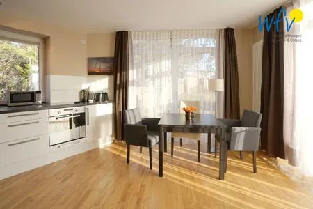 Wohnzimmer Barons Residenz Ferienwohnung 6