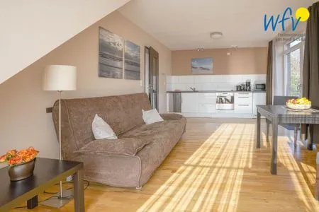 Wohnzimmer Barons Residenz Ferienwohnung 8