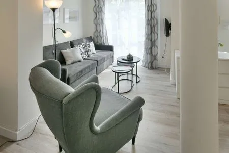 Wohnzimmer Parkresidenz Concordia Ferienwohnung 12a