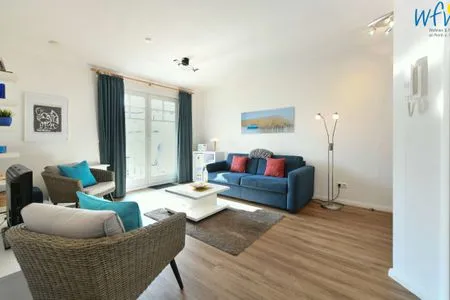 Wohnzimmer Villa Mönchgut Ferienwohnung 3