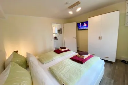 Schlafzimmer Am Oland 11 Bungalow