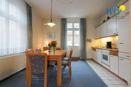 Wohnzimmer Logirhaus Doyen Ferienwohnung Neuwerk