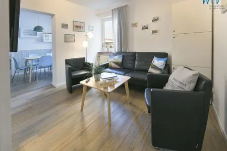 Wohnzimmer Haus Nautica Ferienwohnung 215