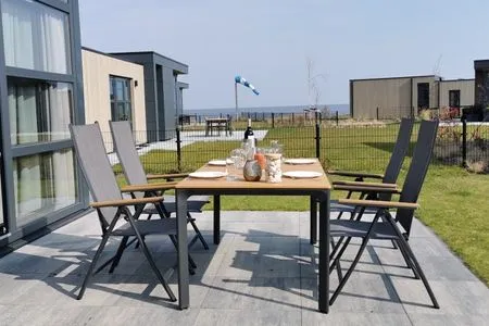 Enkhuizer Strand Chalet Aiwenore mit Zaun Haus Nr. 246 Enkhuizen / IJsselmeer - 