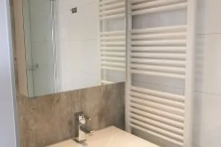 Enkhuizer Strand Cube Elite Estel mit Dachterrasse und Zaun Haus Nr. 337 Enkhuizen / IJsselmeer - 