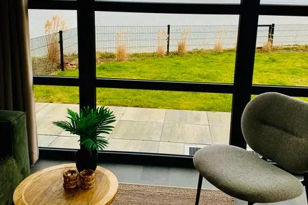 Enkhuizer Strand Chalet Meeresrauschen Erste Reihe mit Zaun Haus Nr. 249 Enkhuizen / IJsselmeer - 