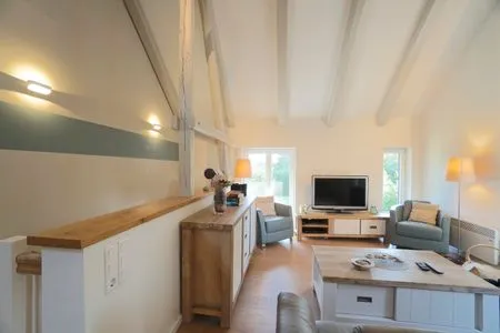 Wohnzimmer Idyllische Auszeit an der Schlei: Ferienwohnung 'An der Linde'