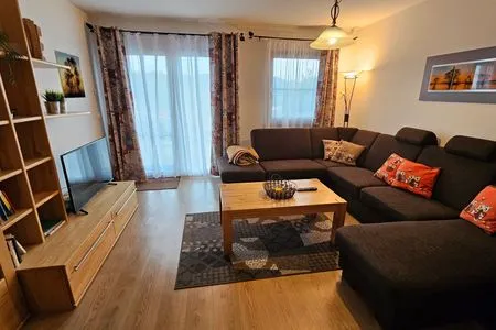 Wohnzimmer Feriendorf Hochbergle Haus 108