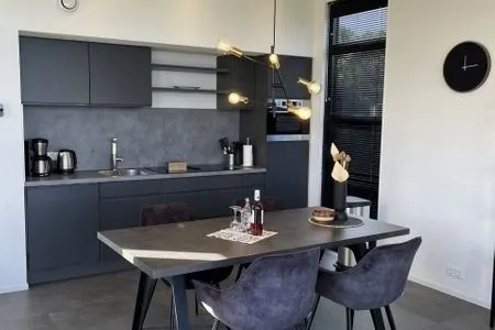 Enkhuizer Strand Chalet Strandmuschel Erste Reihe mit Zaun Haus Nr. 215 Enkhuizen / IJsselmeer - 