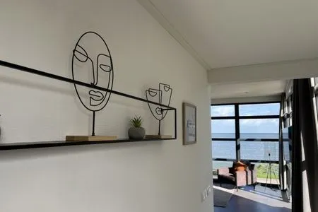 Enkhuizer Strand Chalet Strandmuschel Erste Reihe mit Zaun Haus Nr. 215 Enkhuizen / IJsselmeer - 