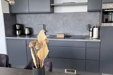 Enkhuizer Strand Chalet Strandmuschel Erste Reihe mit Zaun Haus Nr. 215 Enkhuizen / IJsselmeer - 