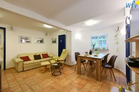 Wohnzimmer Villa Fredeborg Ferienwohnung Mia