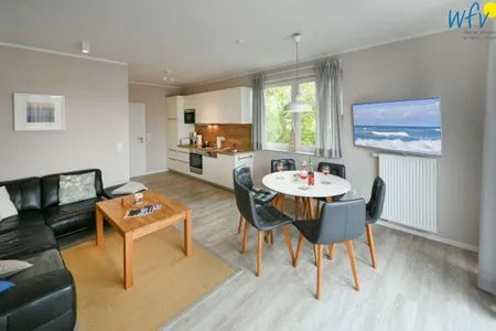 Wohnzimmer Residenz Helena Ferienwohnung Westerhus