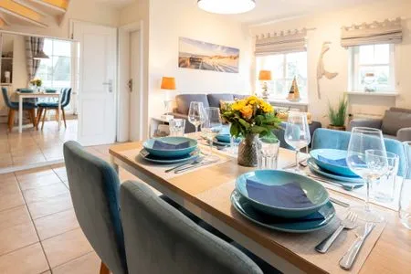 Wohnzimmer SyltStern Haus Hasenkuhle