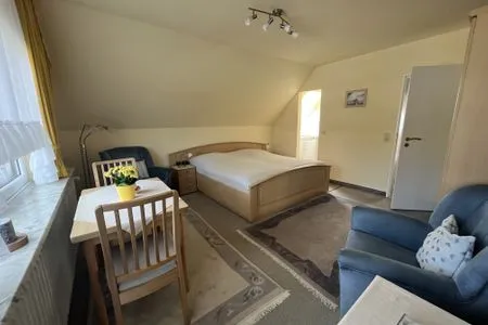 Wohnzimmer (STOE14b) Ferienwohnung "Iden App. 2"