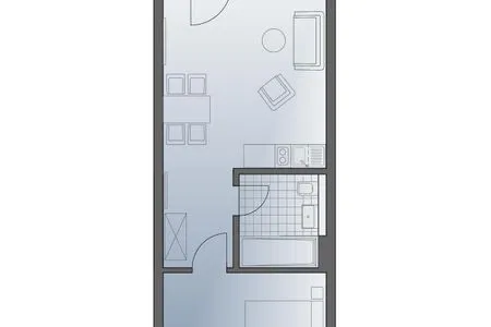 Haus Zingst Appartement 21 Zingst - Grundriss
