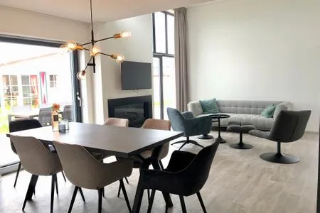 Enkhuizer Strand Cube Elite Hafenpanorama mit Dachterrasse und Zaun Haus Nr. 339 Enkhuizen / IJsselmeer - 