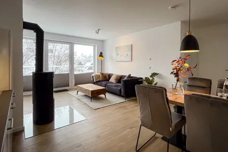 Wohnzimmer Gebirgsresort Ferienwohnung Schanzenblick