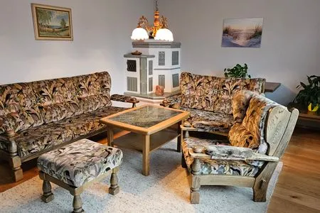 Wohnzimmer Ferienwohnung "Beim Binegger"