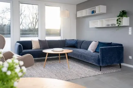 Wohnzimmer (PAR1) Ferienwohnung "Appartement 28"
