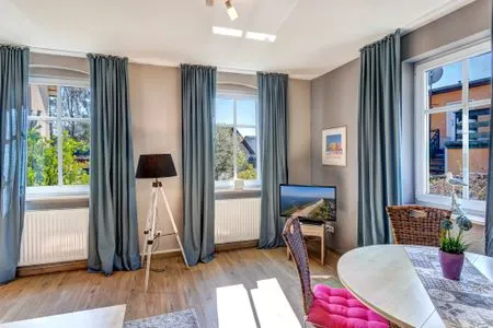 Wohnbereich Ferienhaus Gartenoase