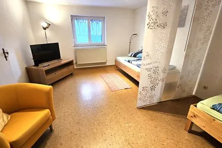 Wohnzimmer Ferienwohnung "zur Amper"