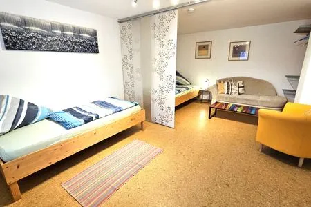 Wohnzimmer Ferienwohnung "zur Amper"