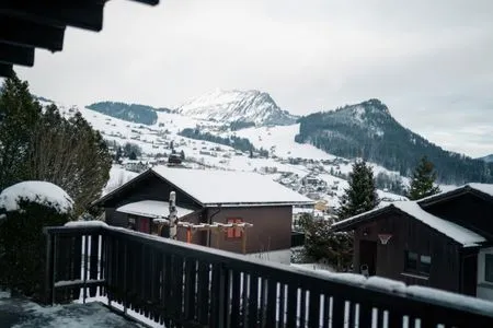 View on Leistchamm Mountain Apartment Bergdohle