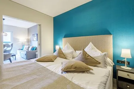 4 Ferienwohnung Dünenkieker Ostseebad Wustrow ZweiWasser Alte Seefahrtschule Schlafzimmer  Dünenkieker