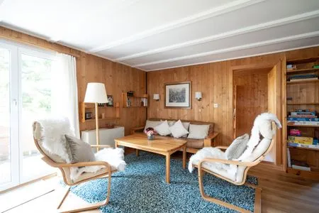 Gemütliches Wohnzimmer Chalet Sönderli