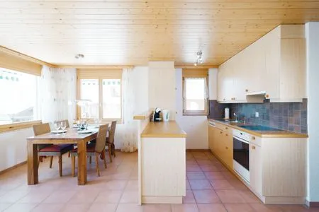 Kitchen and Dining area Apartment Brugg