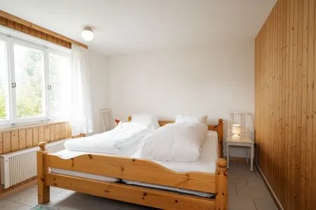 Bedroom with double bed Apartment Speer