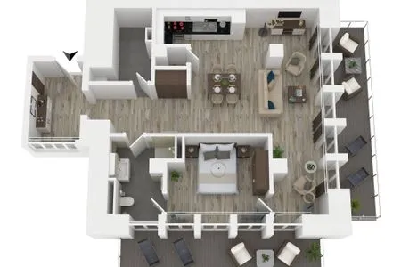 Ferienwohnung Sonnengott in Wustrow - Grundriss  Sonnengott