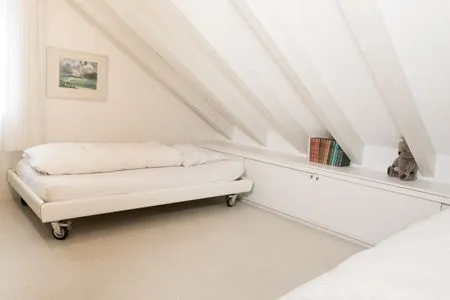 Bedroom with two single beds Apartment Hinterberg