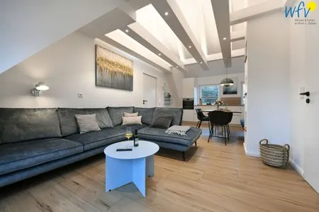 Wohnzimmer Haus Mittelstraße Ferienwohnung kleines Zauberland