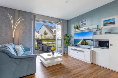 Wohnzimmer Bernsteinquartier, Whg. 04.40