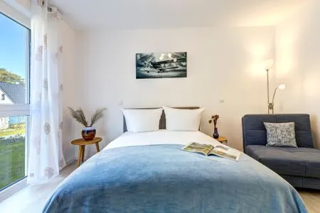 Schlafzimmer Bernsteinquartier, Whg. 05.48